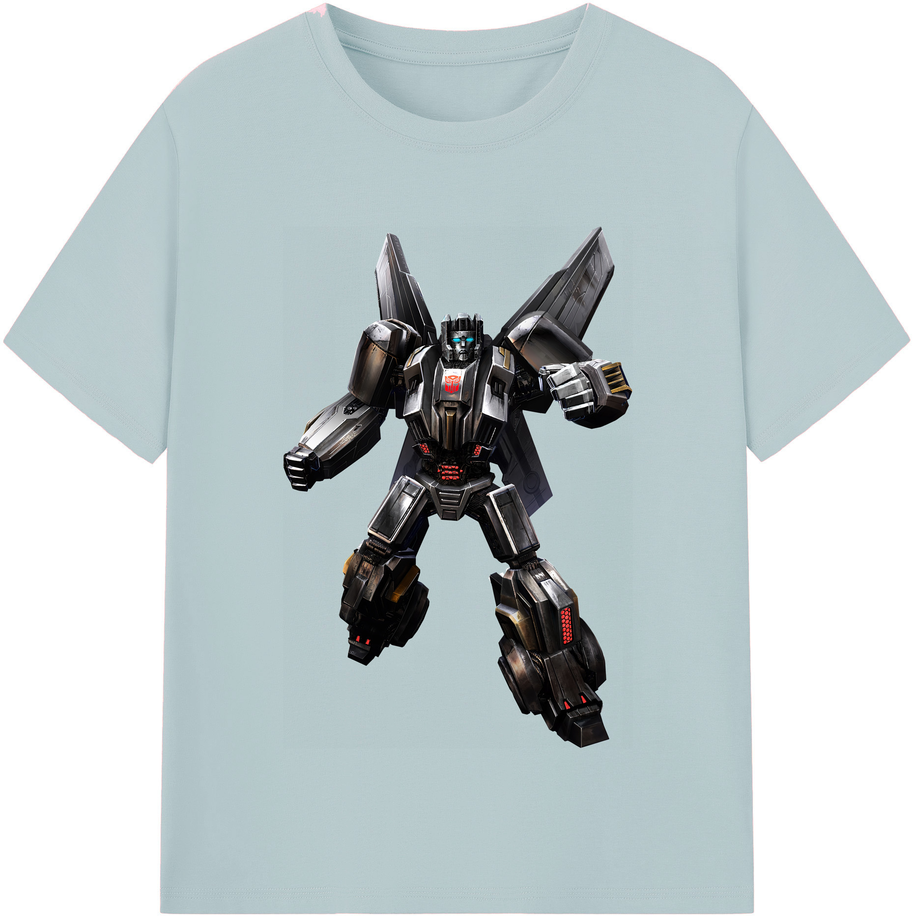 （画像用） Transformers トランスフォーマー 綿100％半袖Tシャツ（フロントプリント）